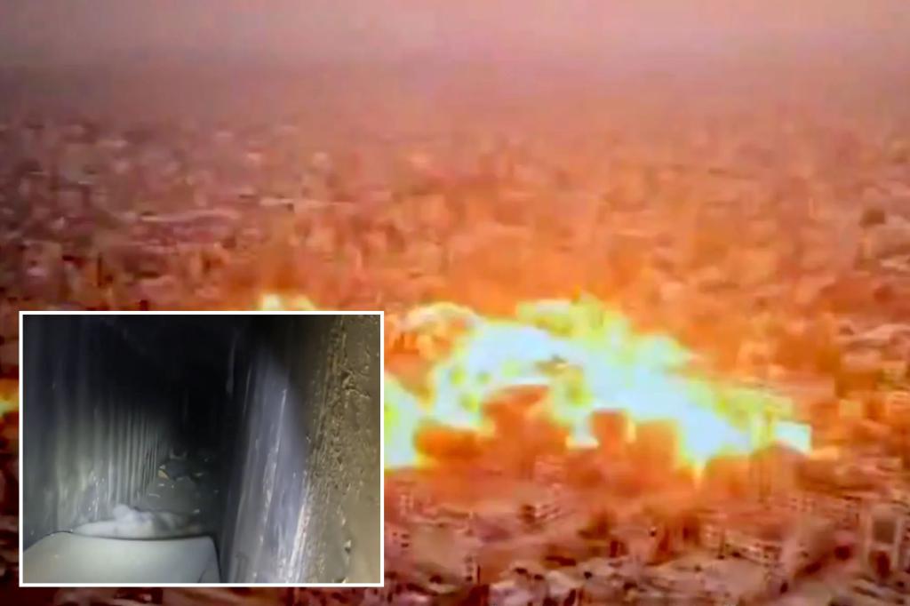 "IDF Uncovers Vast Tunnel Network in Gaza, Hamas Leaders' Hideouts Exposed"