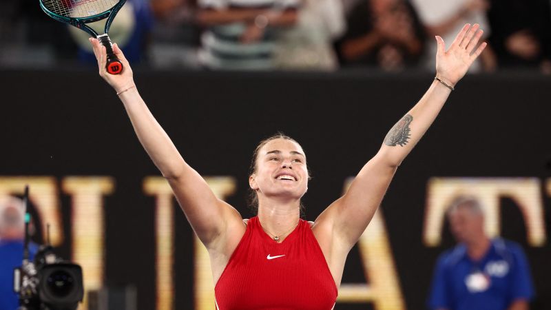 "Aryna Sabalenka's Dominant Defense: Consecutive Australian Open Triumph"