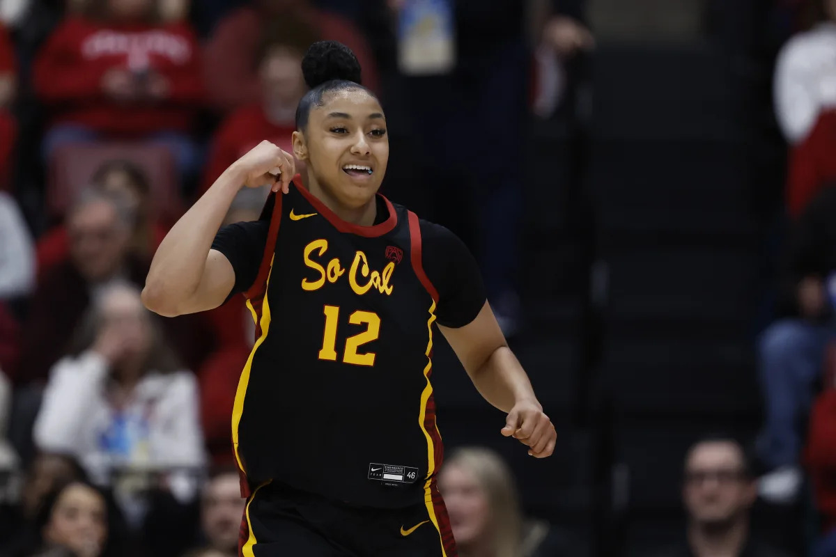 Featured image for JuJu Watkins' 51-Point Performance Leads USC Upset of Stanford