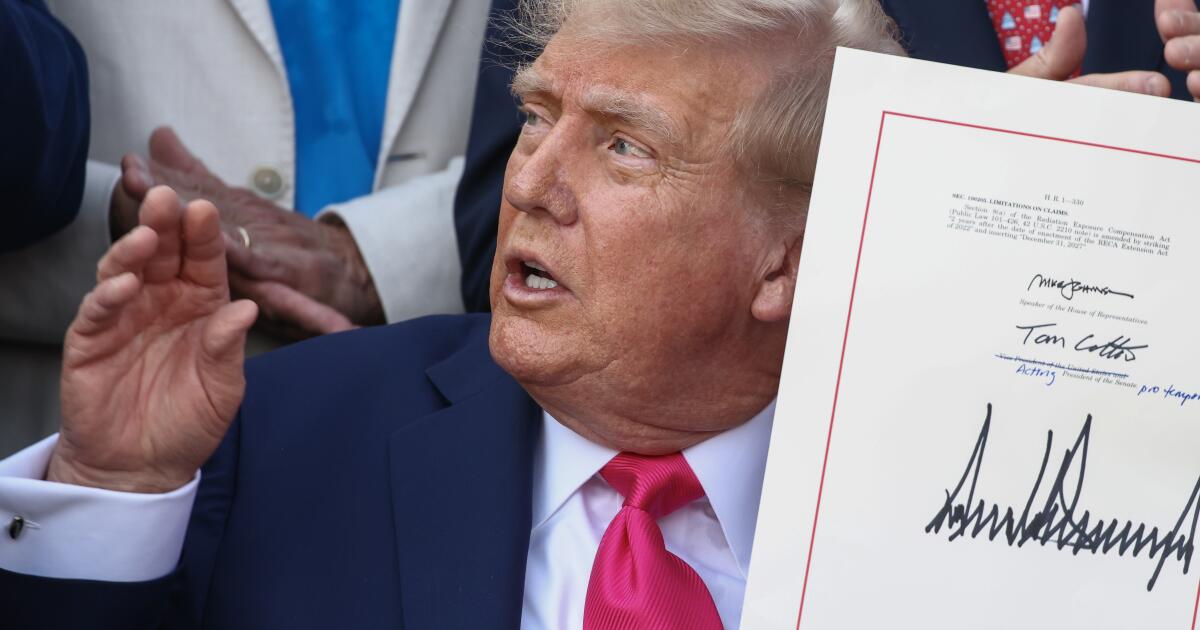 Featured image for Congress Signs Trump’s ‘Big Beautiful Bill,’ Sparks Voter Debate