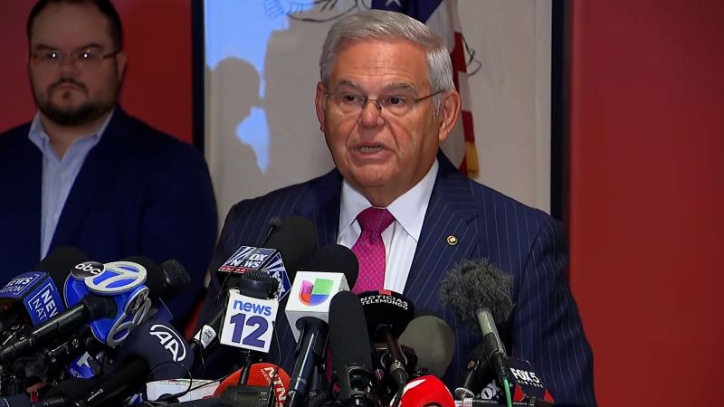 "Bob Menendez's Unyielding Defiance in the Face of Bribery Charges"