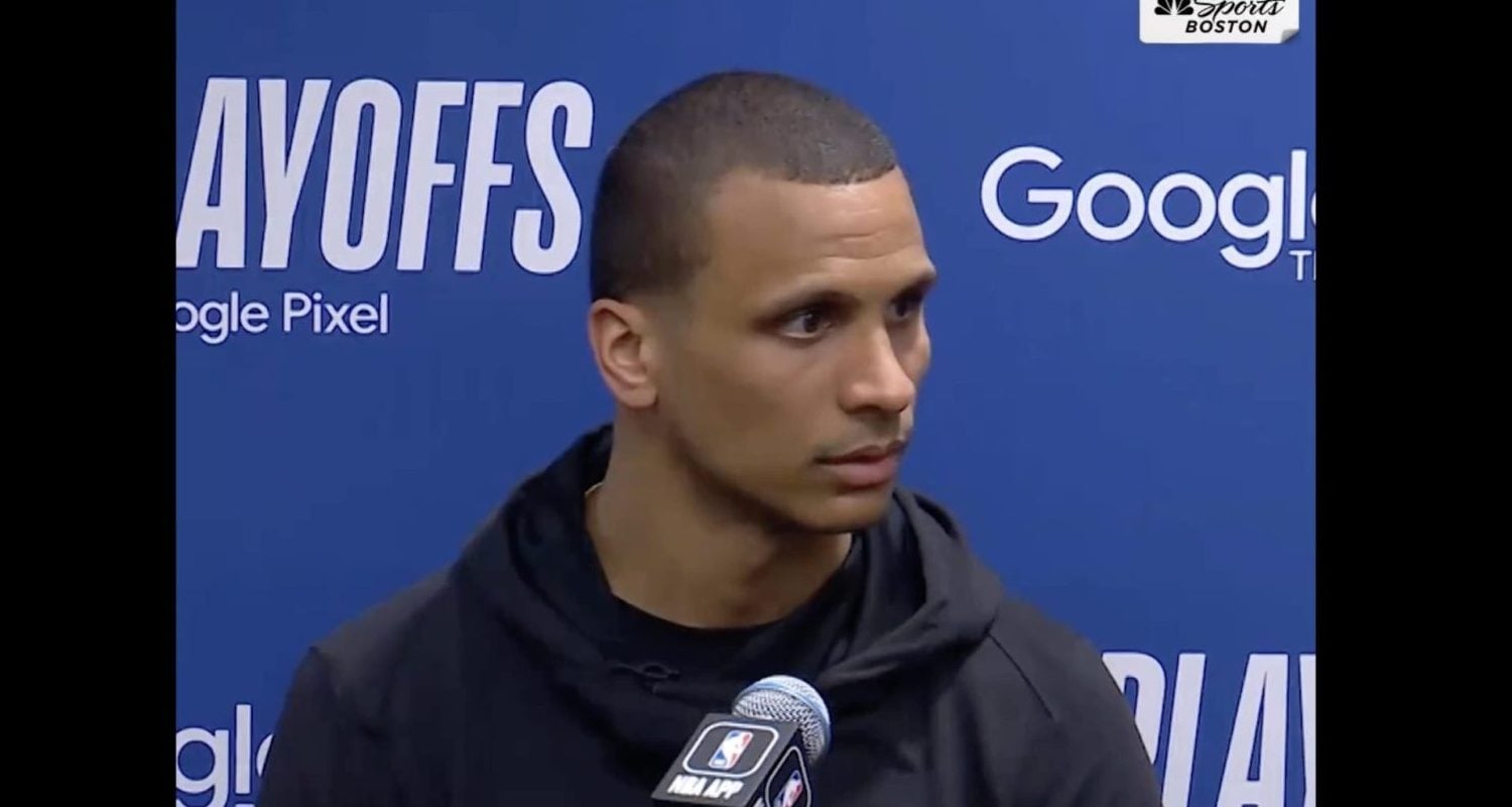 Featured image for Boston Celtics' Jaylen Brown and Coach Mazzulla's Hilarious Response to Unmasking.