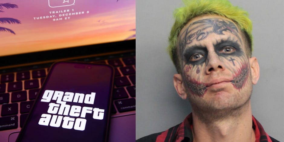 Featured image for Florida Man Demands Compensation from Rockstar Games for Joker-Like Character in GTA 6 Trailer