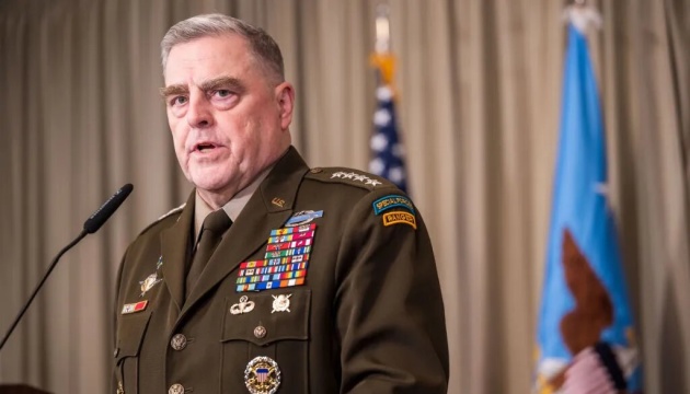 Milley predicts Russia's negotiating defeat.