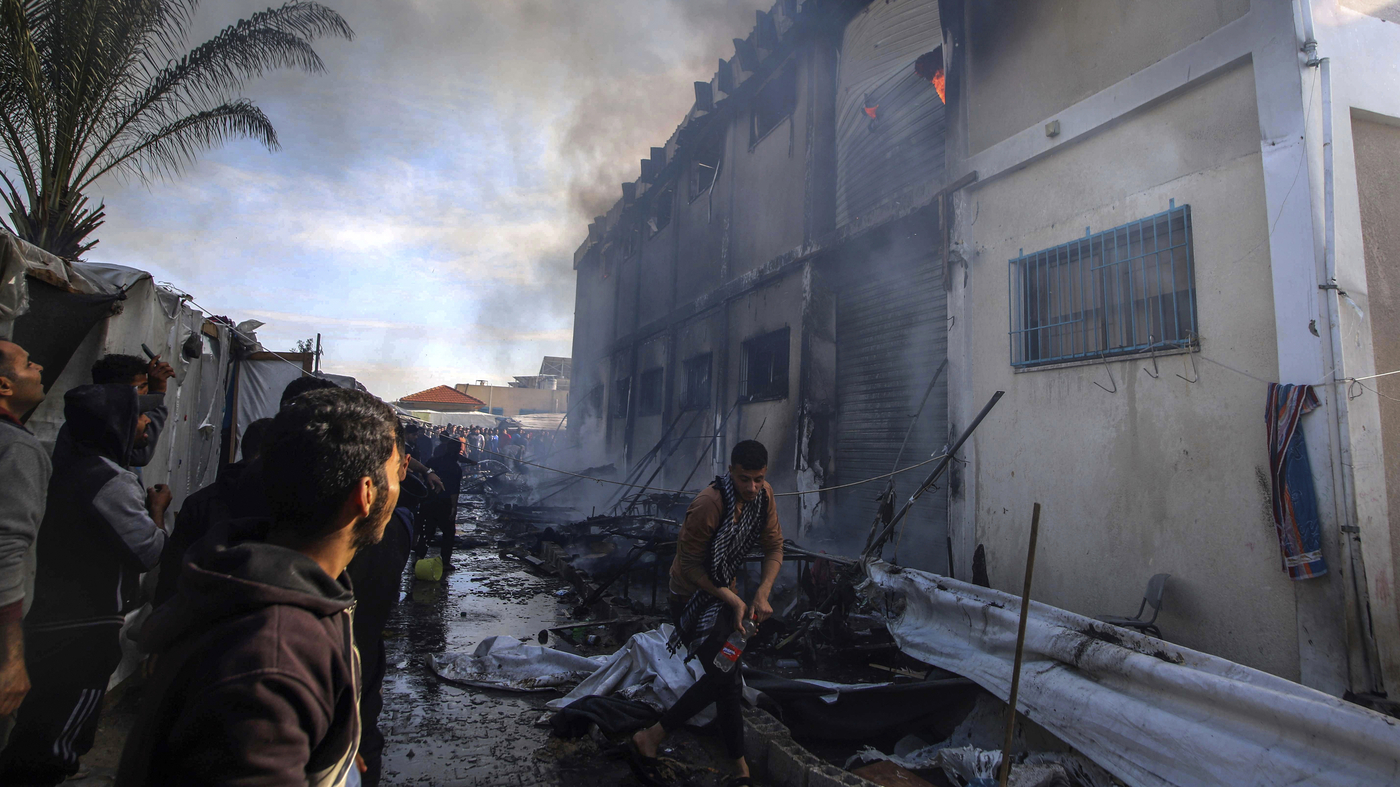 "Survivors' Accounts: UN Facility Attack and Gaza Strip Hostilities"