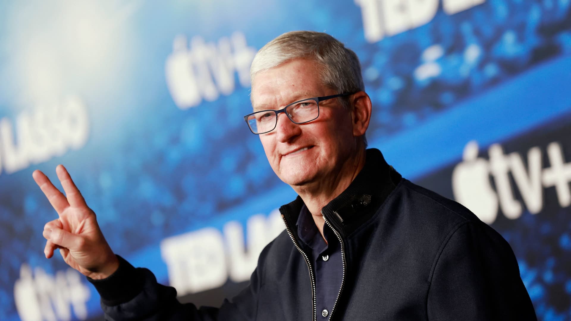 Apple CEO Tim Cook discusses AI and ChatGPT at WWDC.