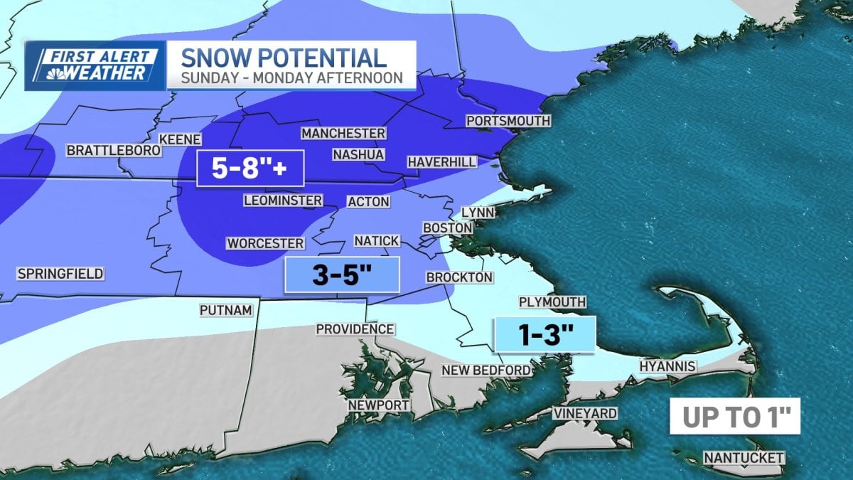 "New England Braces for Snow Storm: Potential 6-Inch Accumulation Expected"