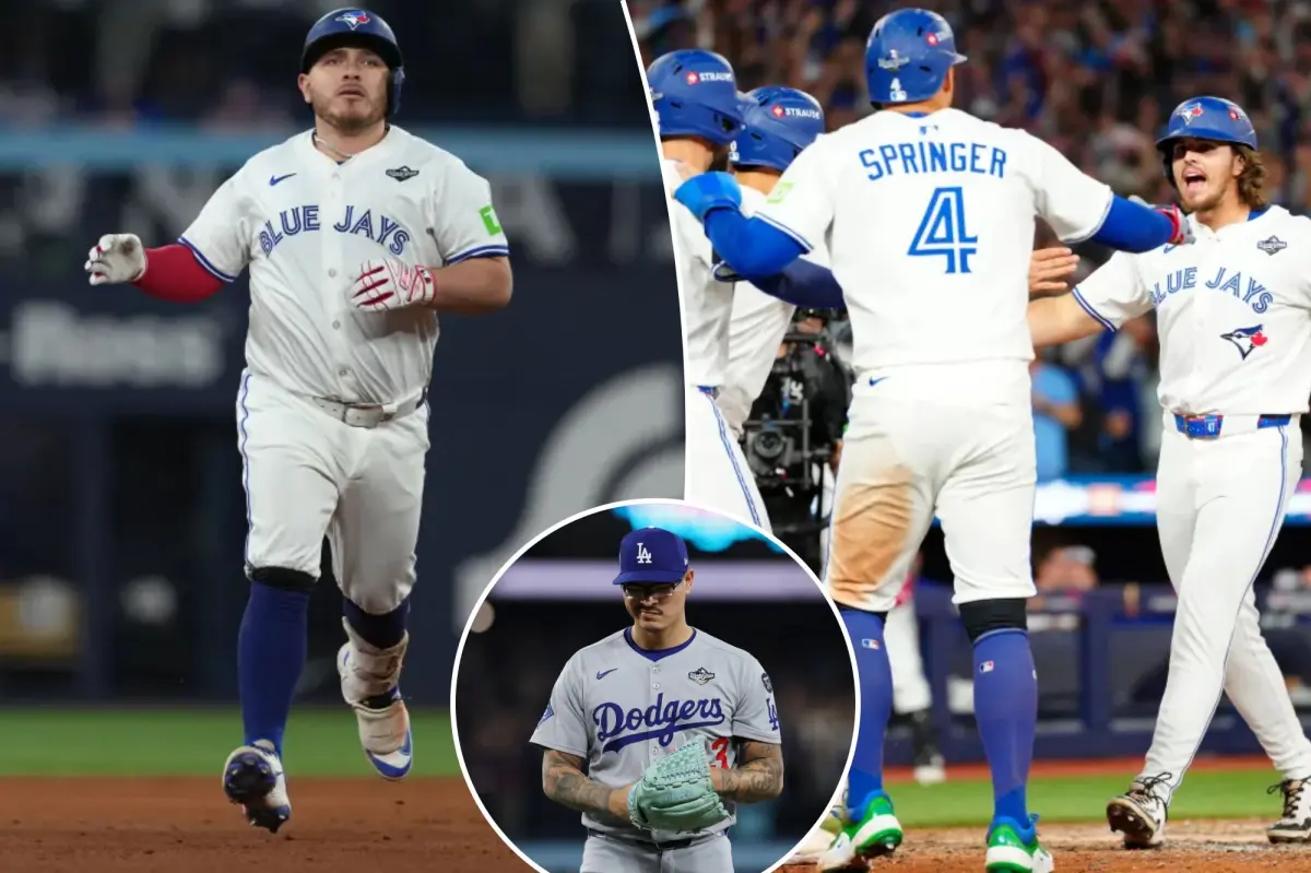 Featured image for Blue Jays dominate Dodgers in decisive World Series Game 1