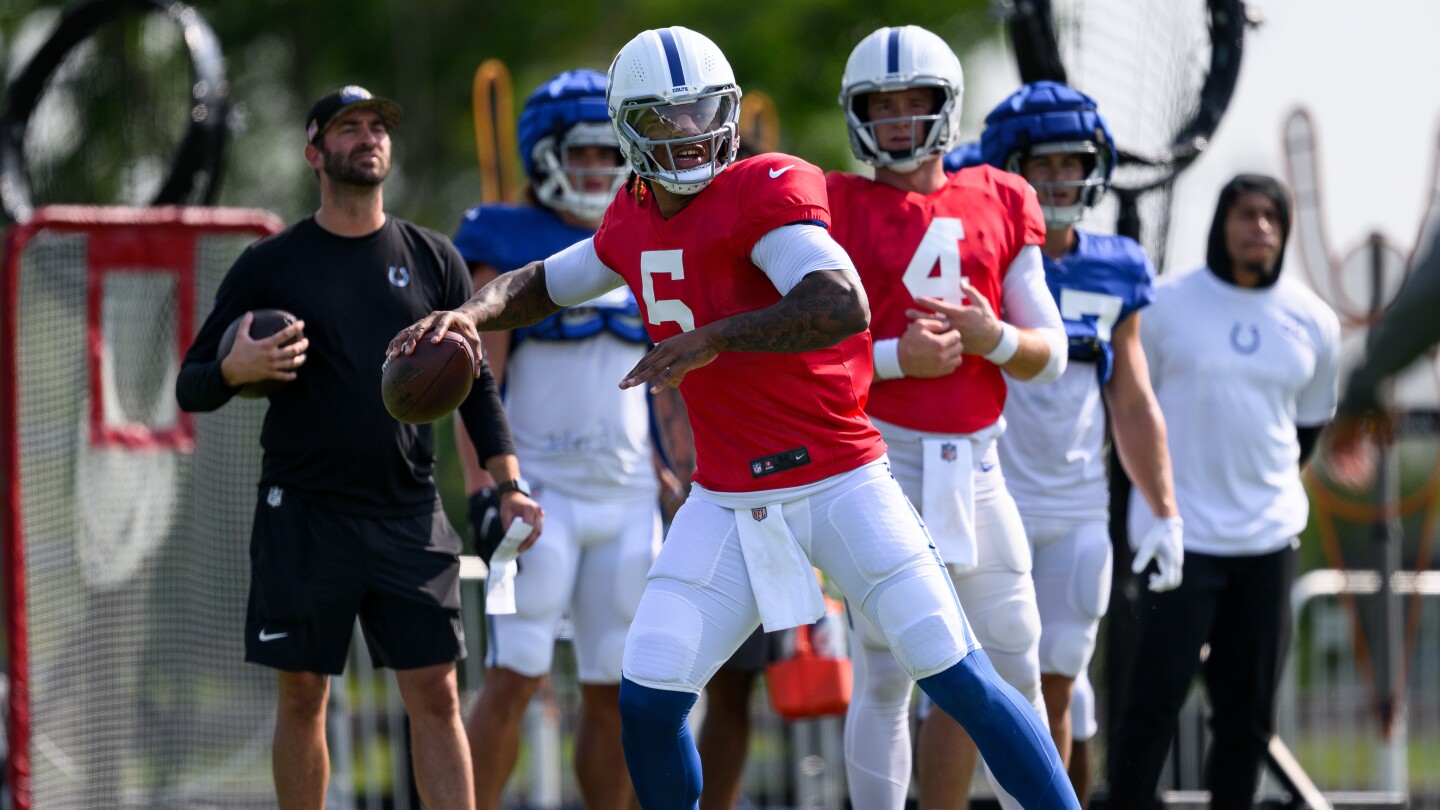 Anthony Richardson's Impressive Work Ethic and Growth in the Colts Organization