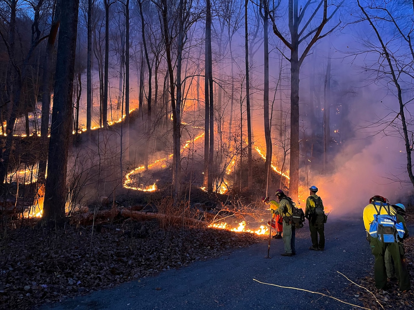"Virginia in Crisis: Uncontrolled Wildfires Prompt State of Emergency"