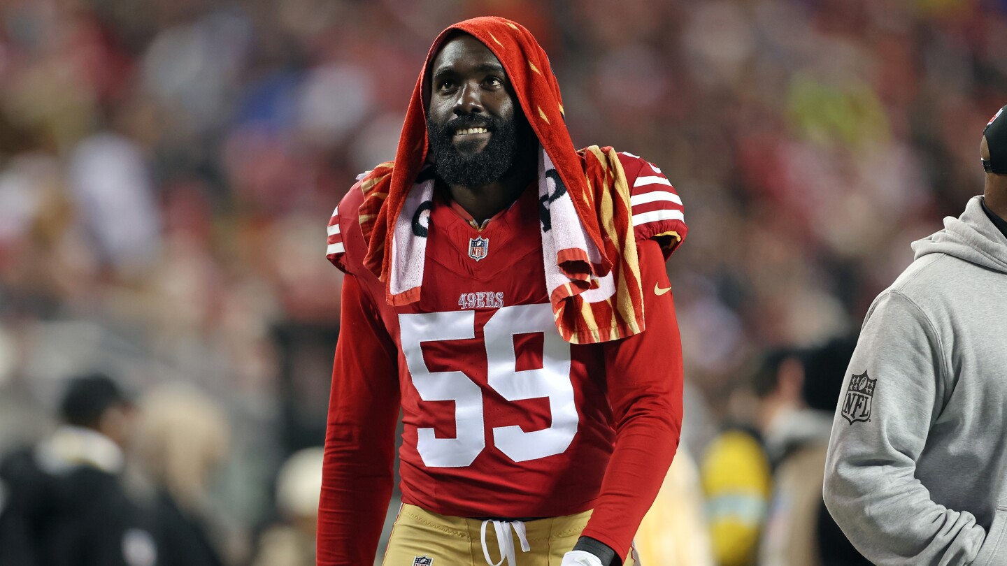 Featured image for 49ers' De'Vondre Campbell Faces Uncertain Future After Refusing to Play