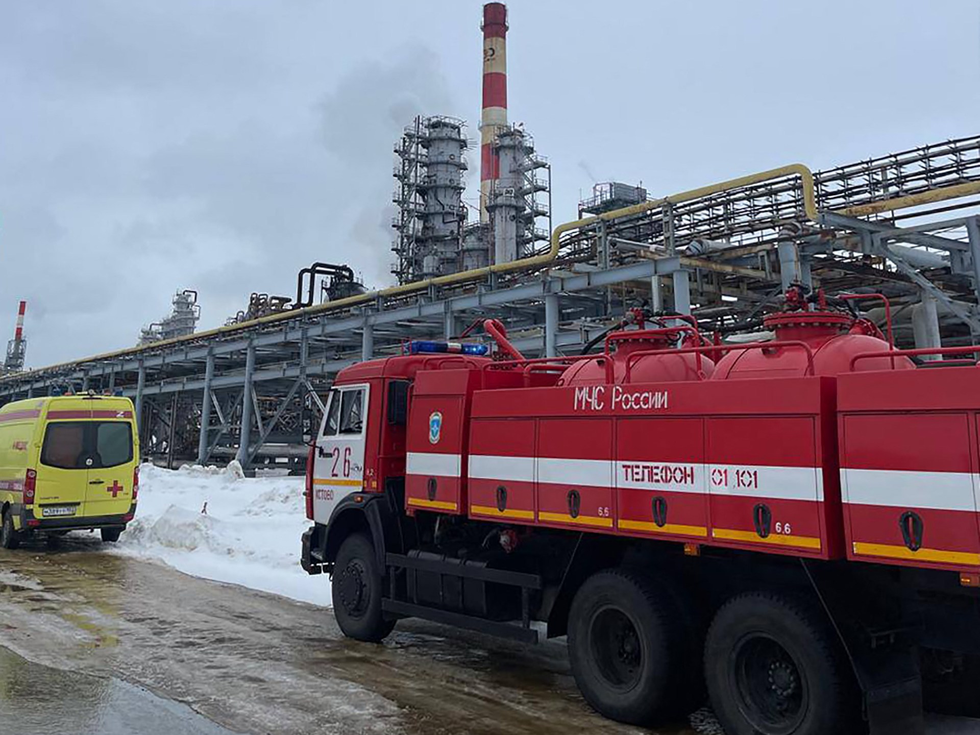 Ukrainian Drone Strikes Disrupt Russian Oil Industry and Border Incursion Ahead of Putin Re-election