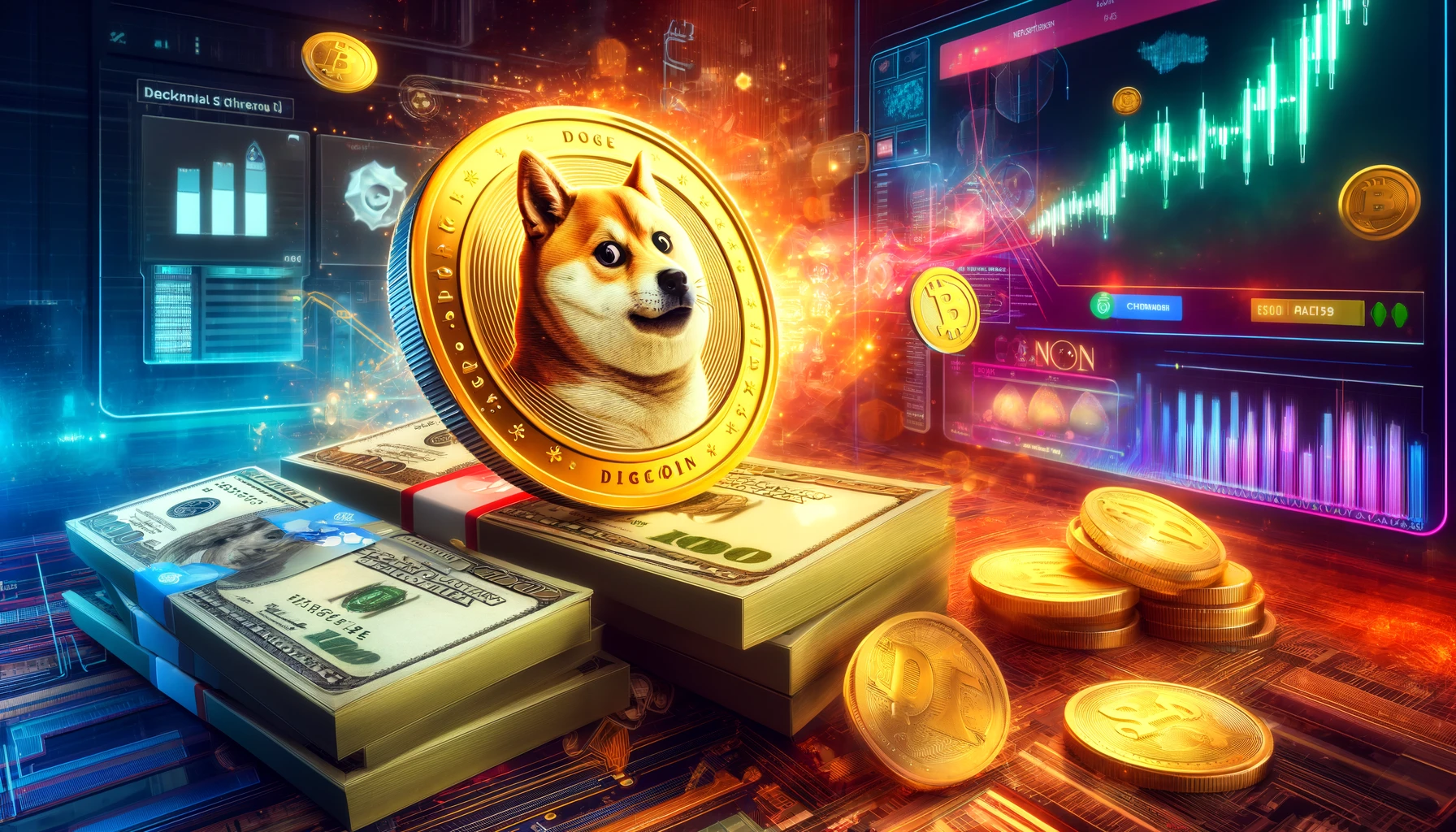 Featured image for Dogecoin's Bull Run Faces First Sell Signal Amidst $1 Speculation