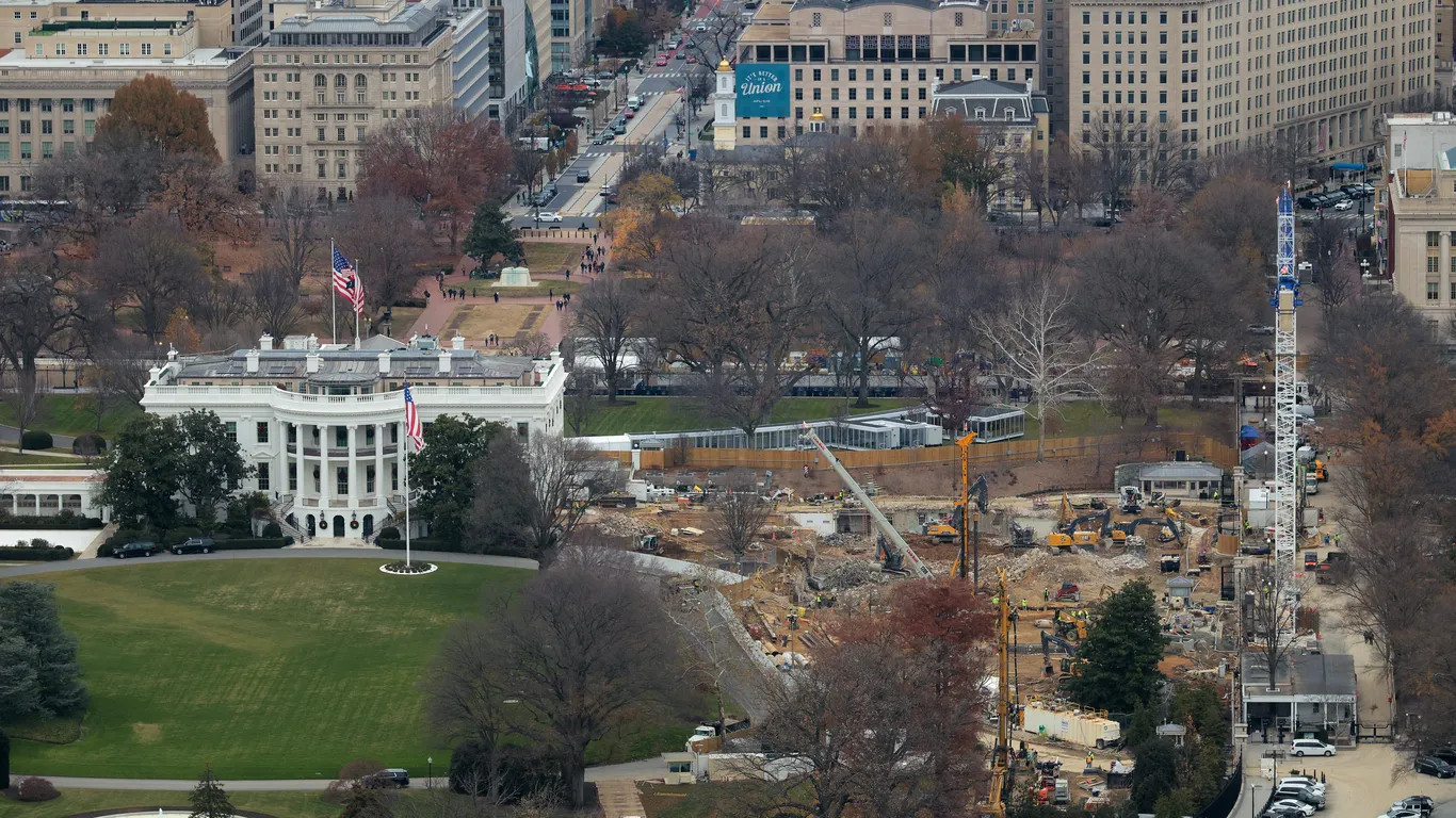 Featured image for Trump Administration Defends White House Ballroom Construction as National Security