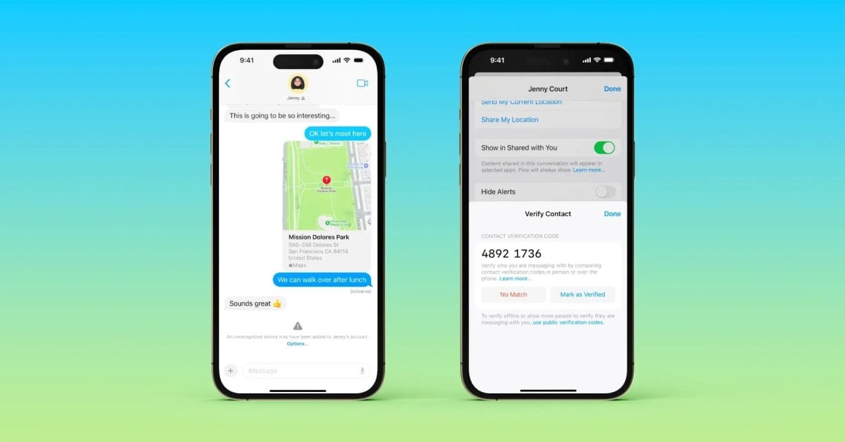 Featured image for Apple Enhances iMessage Security with Contact Key Verification Technology