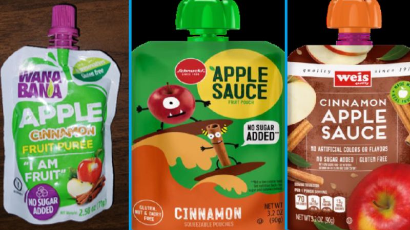 "Lead Contamination Prompts Additional Cinnamon Applesauce Pouch Recalls"