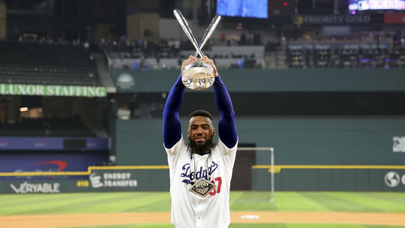 Featured image for Teoscar Hernández Makes History as First Dodger to Win Home Run Derby
