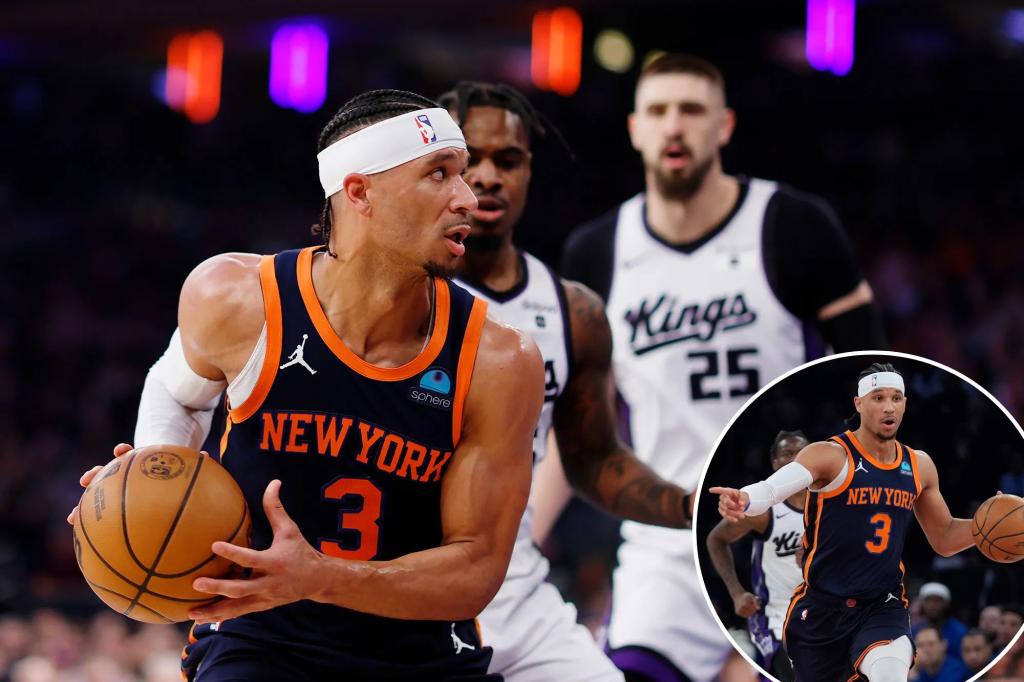 Featured image for "Josh Hart's Near Triple-Double Leads Knicks to Victory Over Kings"