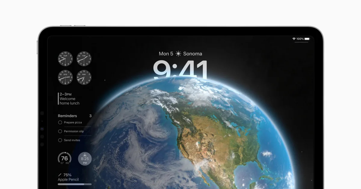 Featured image for "iPadOS 17 introduces new lock screen, widgets, and health features"