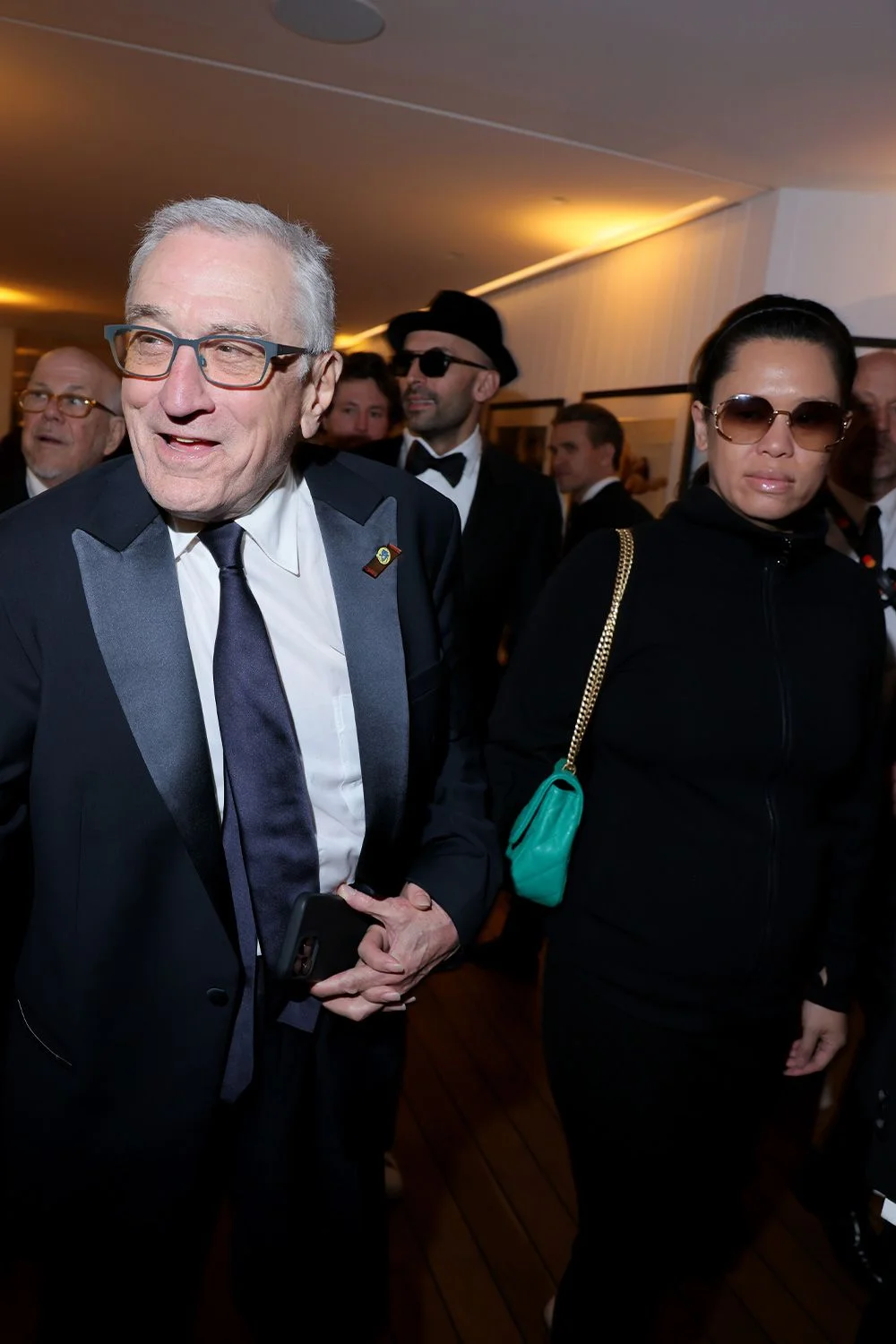 Robert De Niro and Girlfriend Tiffany Chen Attend Cannes Party After Welcoming Baby