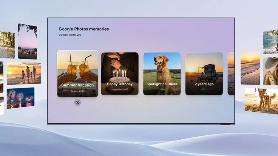 Featured image for Samsung to Integrate Google Photos into Its 2026 TV Lineup