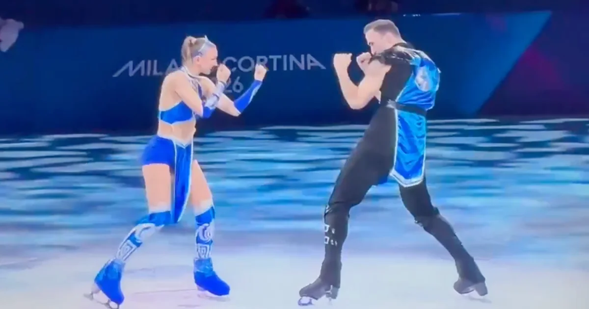 Mortal Kombat splashes onto Olympic ice with Sub-Zero and Kitana