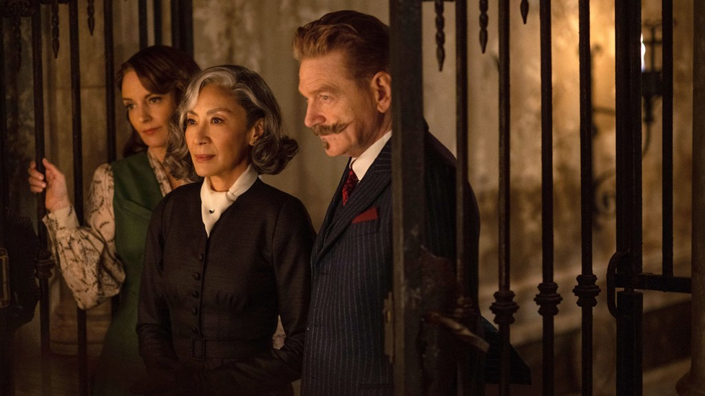 Featured image for "Box Office Race: 'Haunting in Venice' and 'Nun II' Compete as Moviegoing Slows"