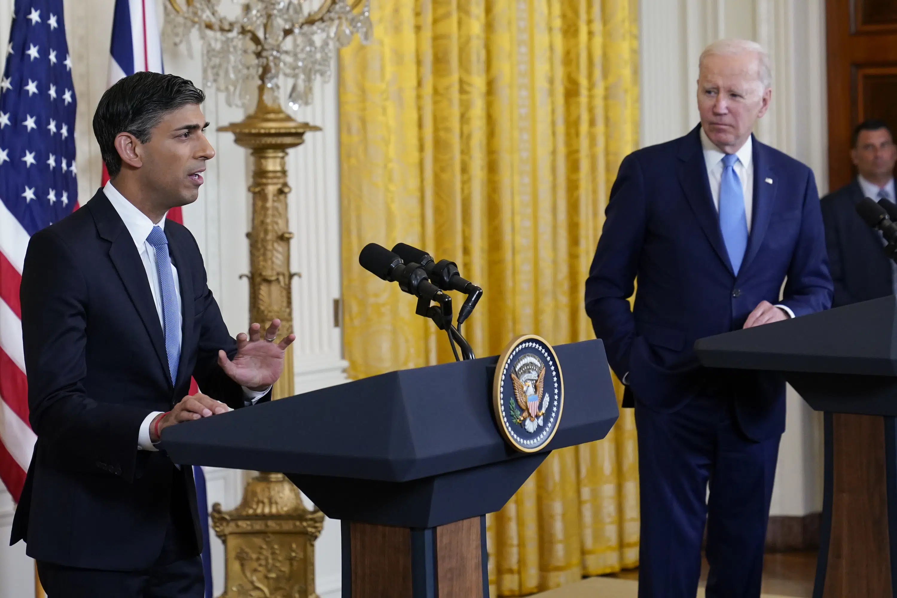 Biden and Sunak strengthen economic ties, discuss critical minerals and clean energy.