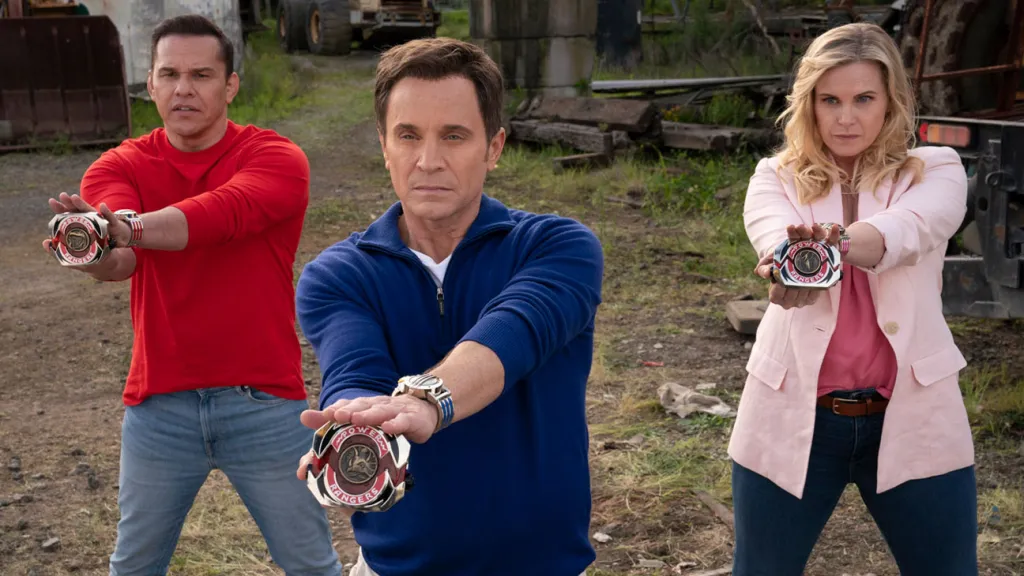 Featured image for "Power Rangers Reunite to Battle Rita Repulsa in New Trailer"