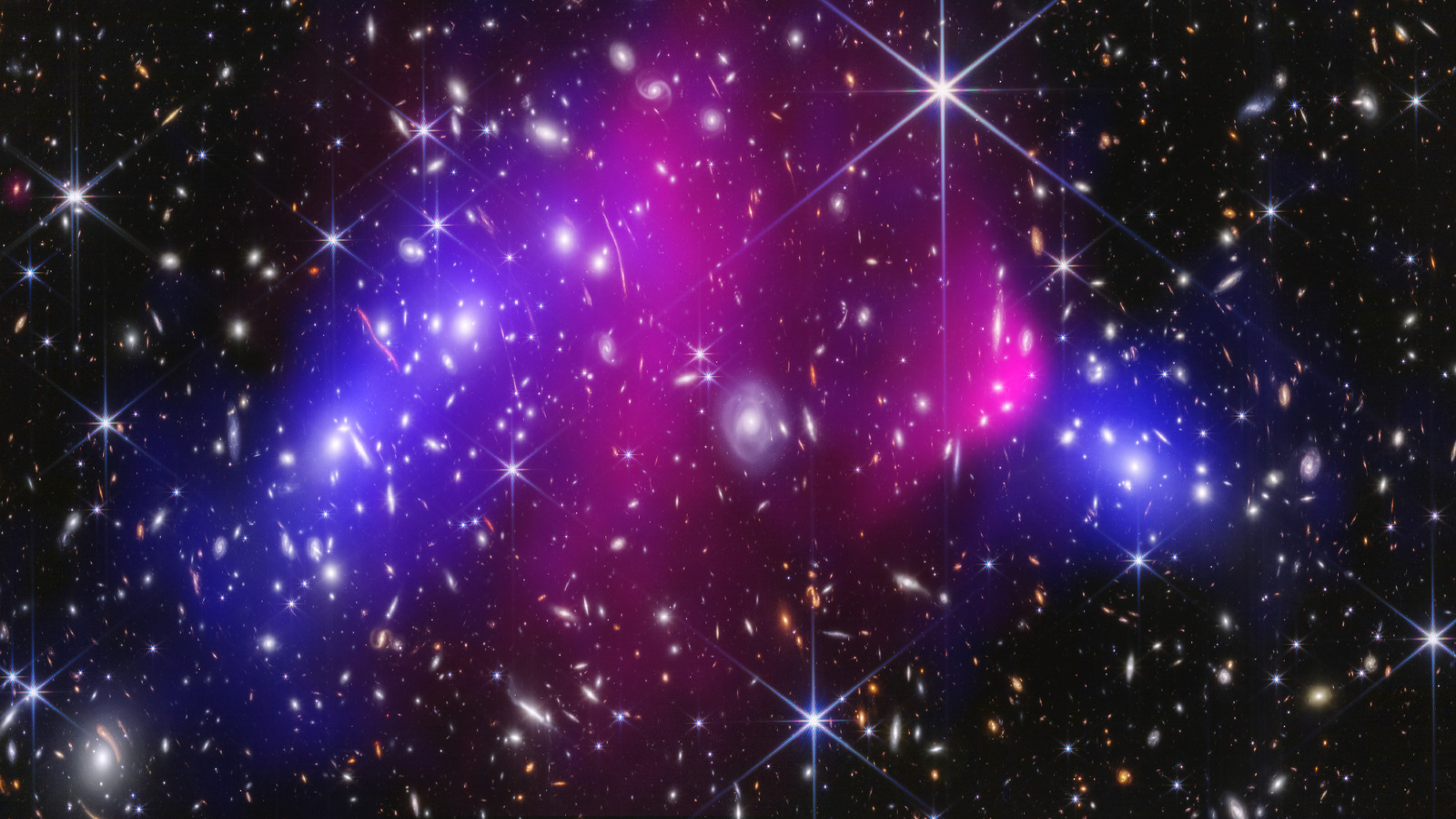 Webb Telescope Reveals New Insights into Dark Matter and Galaxy Collisions