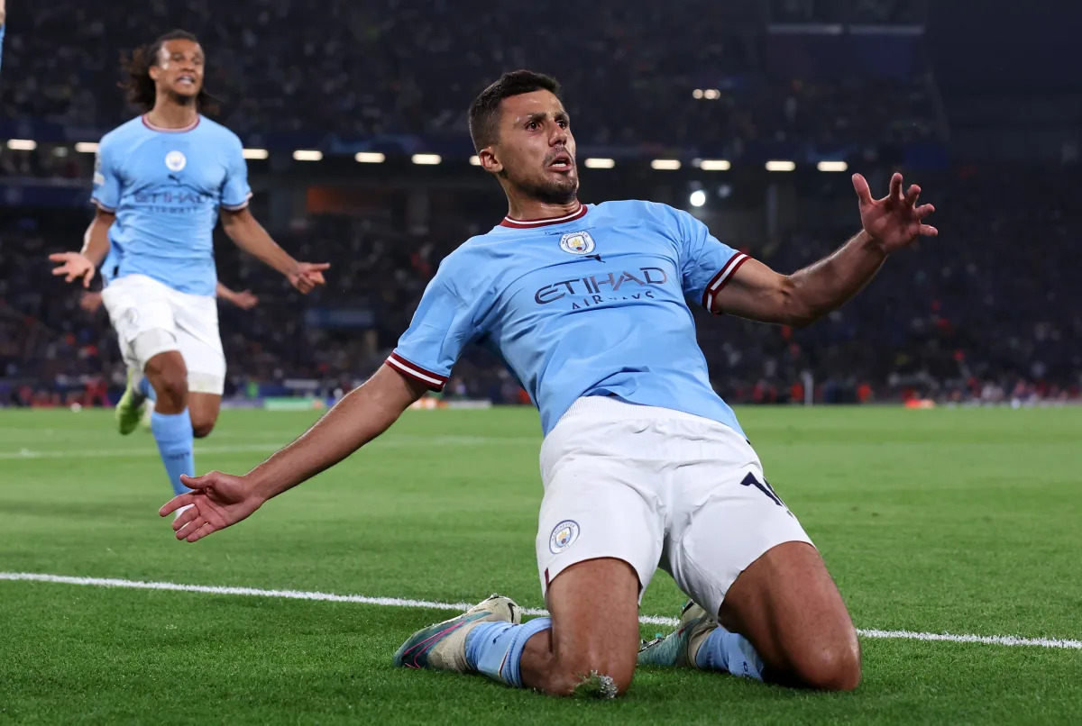 Featured image for Manchester City Secures Historic Treble with 1-0 Victory over Inter Milan in Champions League Final