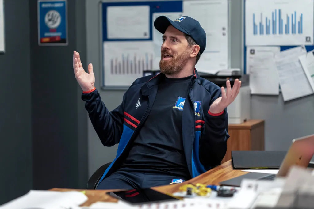 Featured image for Ted Lasso's Brendan Hunt Addresses Future Possibilities and Finale Controversy.