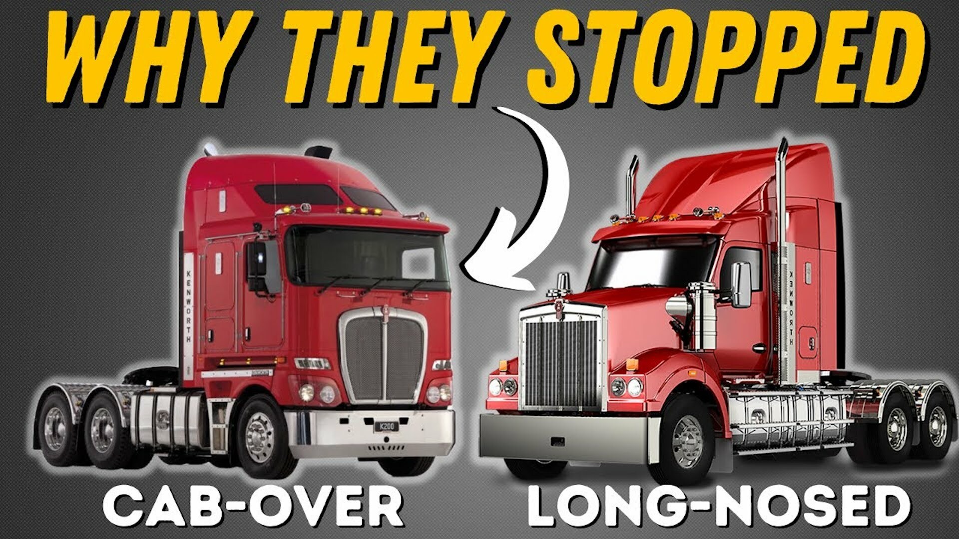 Why America Abandoned Cab-Over Trucks.