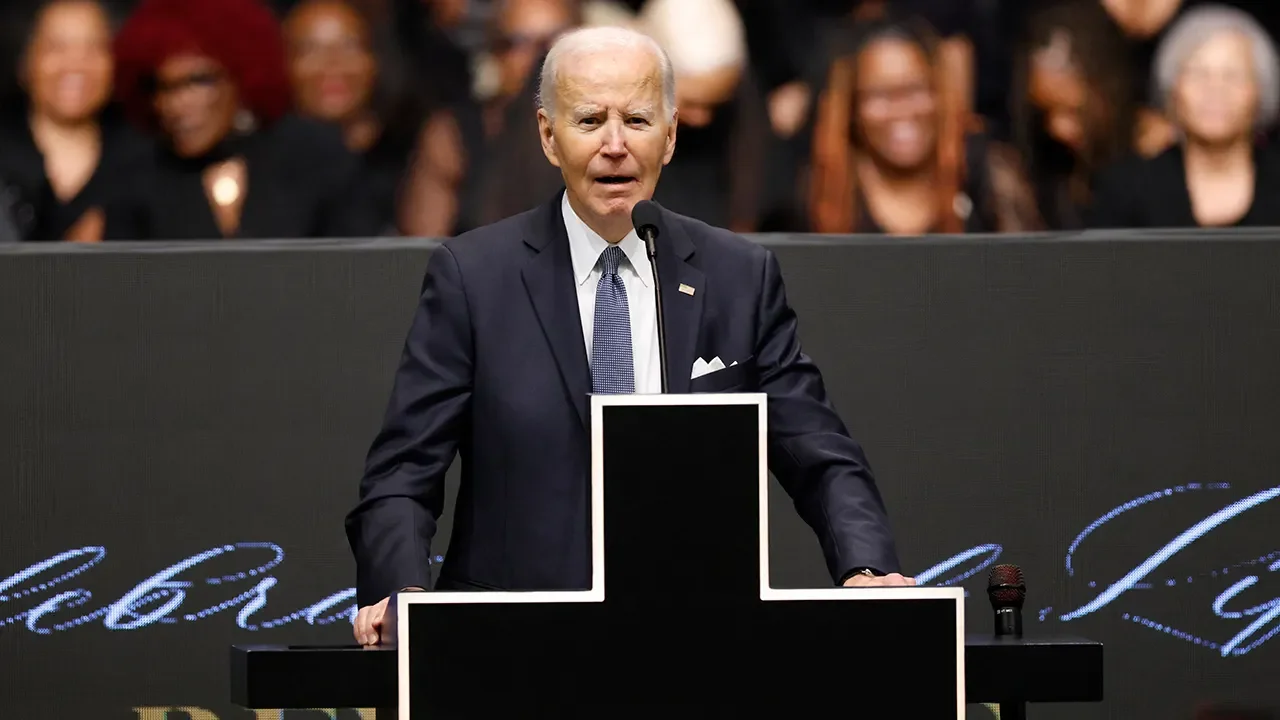 Biden's 'smarter than most' quip at Jesse Jackson funeral sparks online chatter