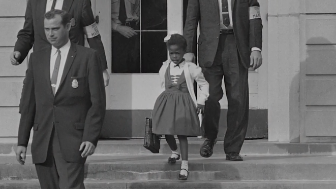 Florida school district reviews Disney's "Ruby Bridges" movie after parent complaint.
