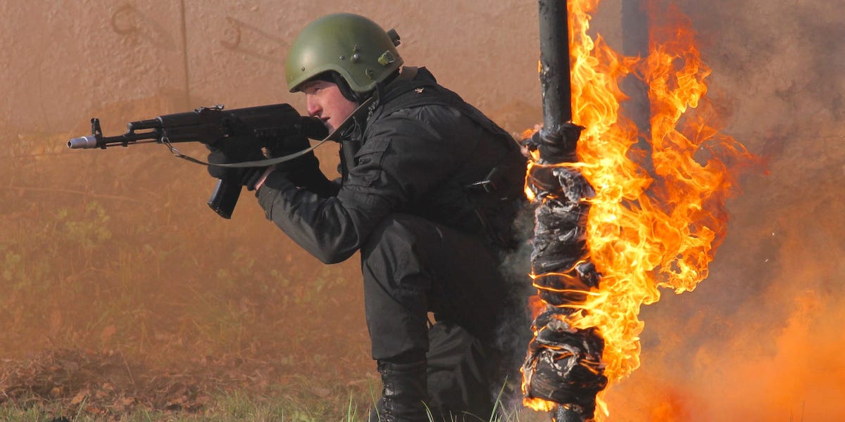 The Controversial Actions of Russia's Military and Social Media Soldiers.