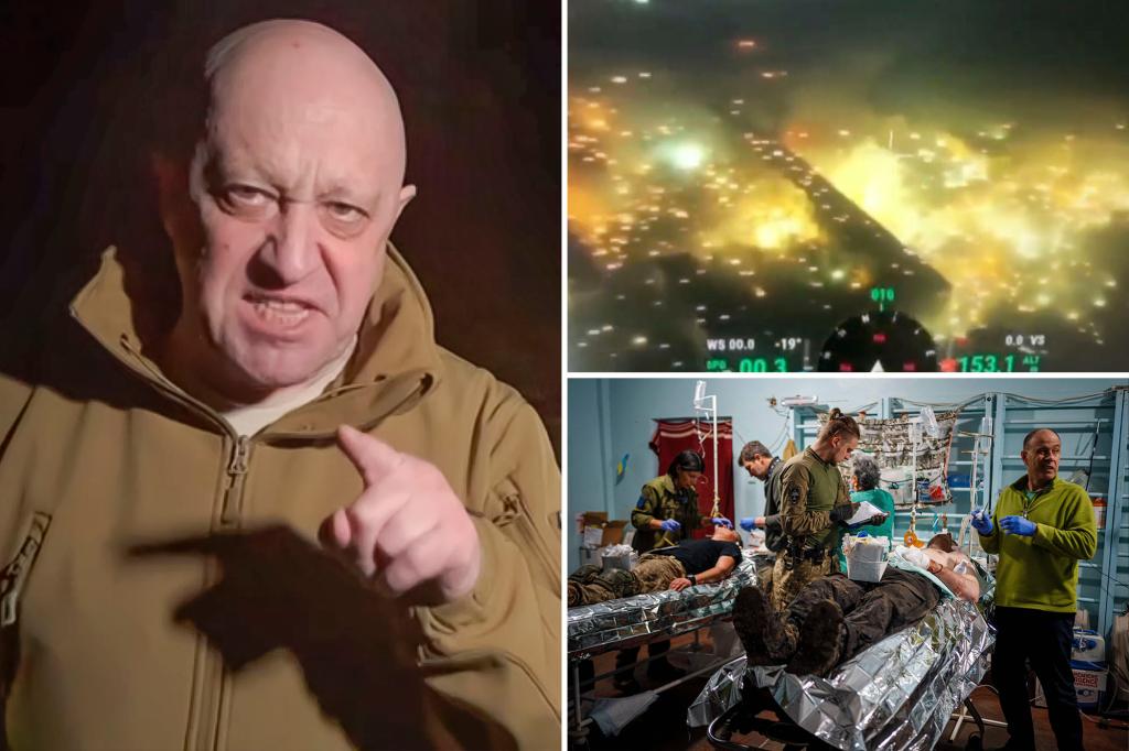 Russian mercenary boss changes tune on Bakhmut withdrawal amid increased fighting.