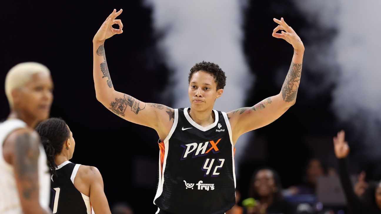 Featured image for "Brittney Griner Re-Signs with Phoenix Mercury: League Announcement"