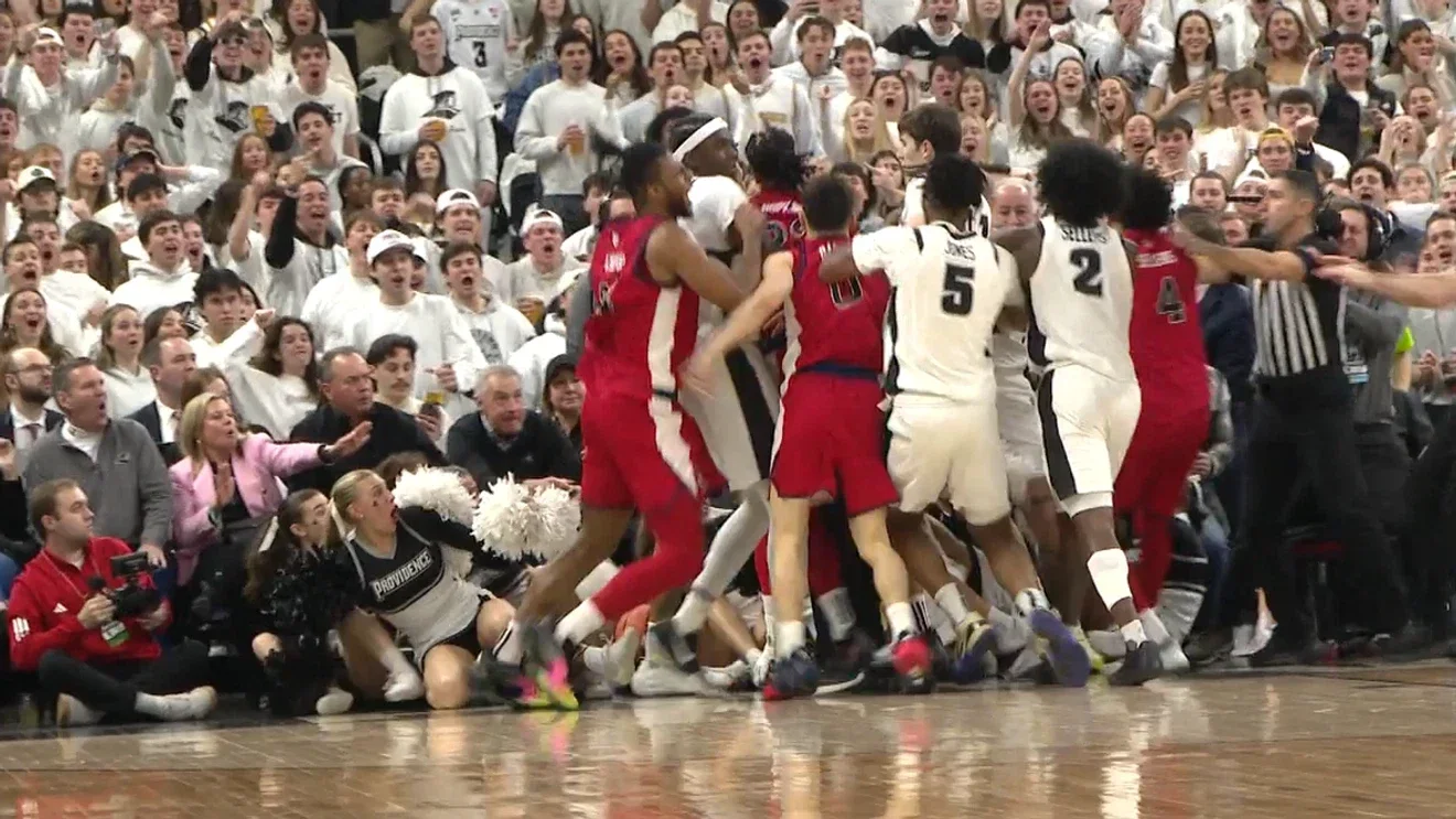 Campus Court Brawl Disrupts Providence College vs. St. John's