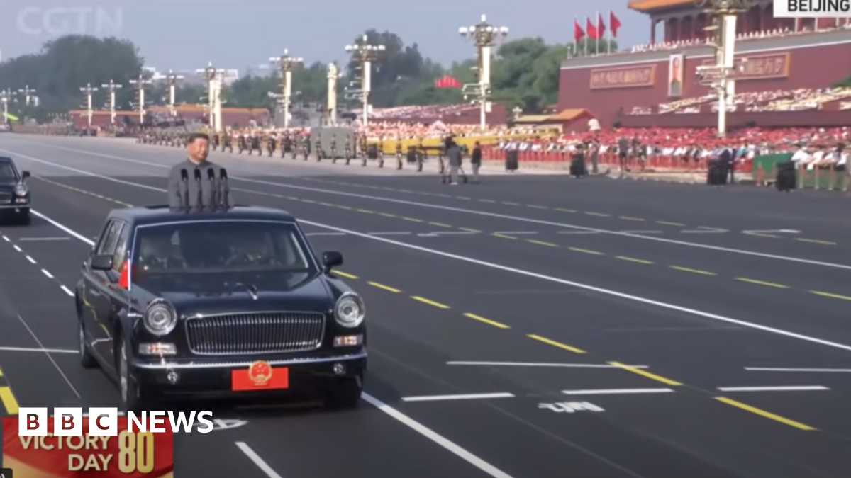 Featured image for Xi Jinping Leads China's Largest Military Parade with Putin and Kim