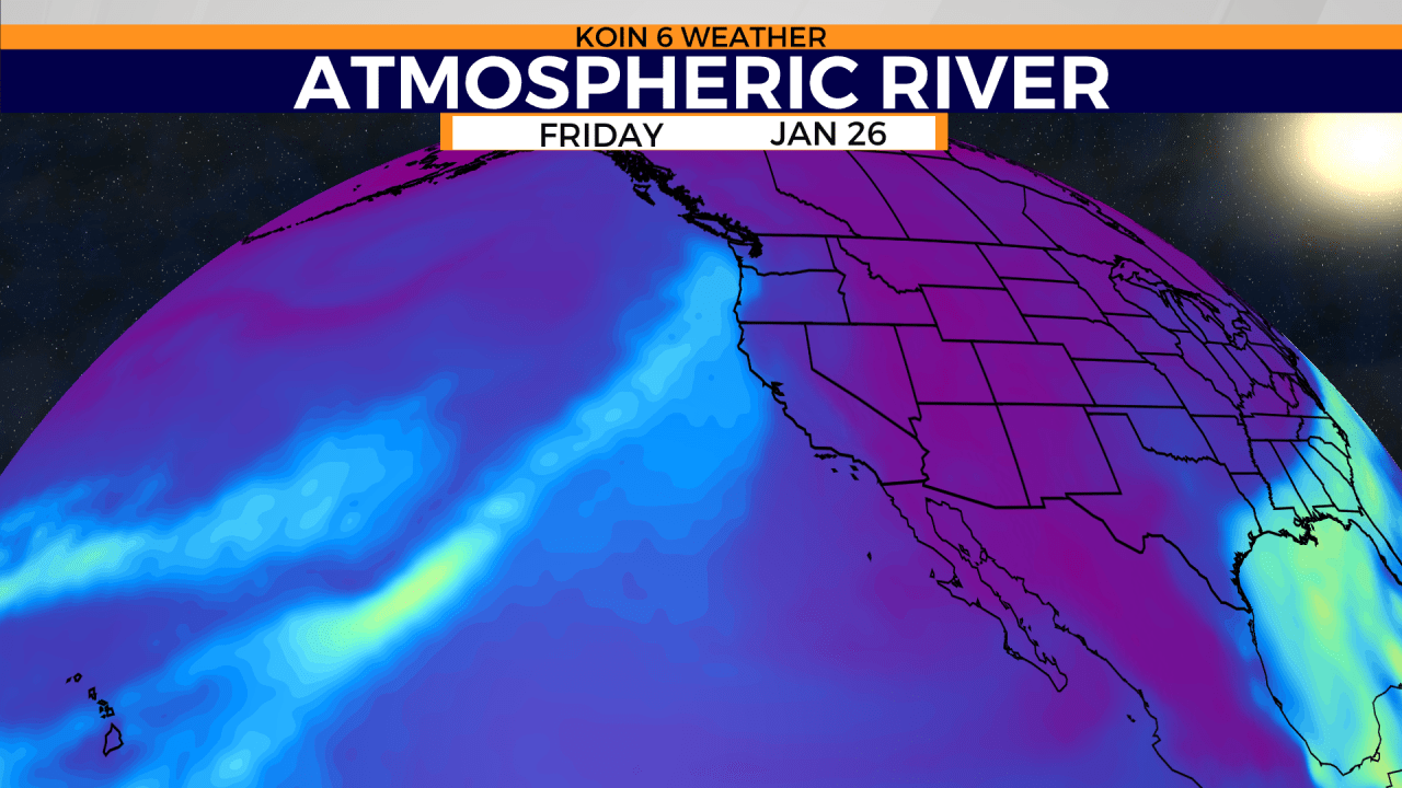 "Western U.S. Braces for Impending Atmospheric River Deluge"