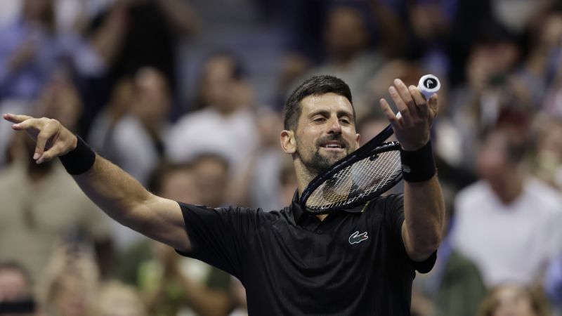 Featured image for Novak Djokovic Advances to US Open Fourth Round with Record-Breaking Performance