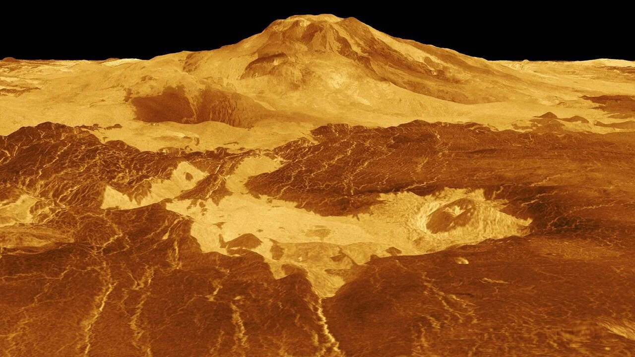 Featured image for "New Evidence Confirms Active Volcanoes on Venus"