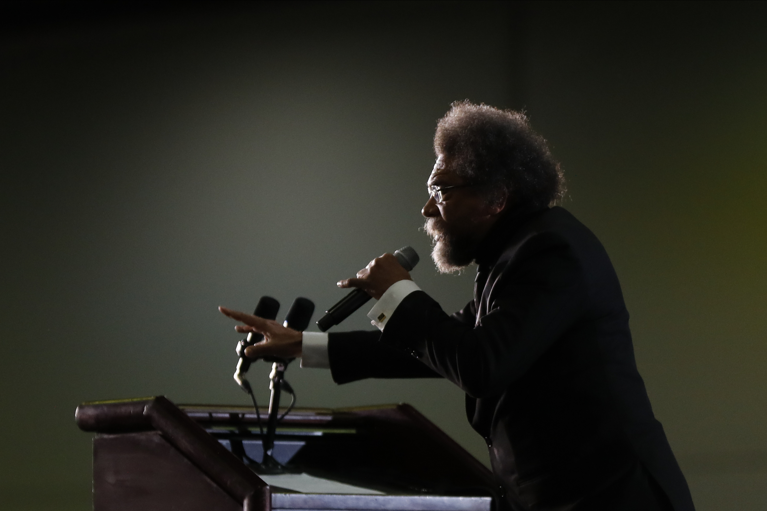 Featured image for Cornel West's Michigan Trip Aims to Win Over Biden's Wavering Supporters