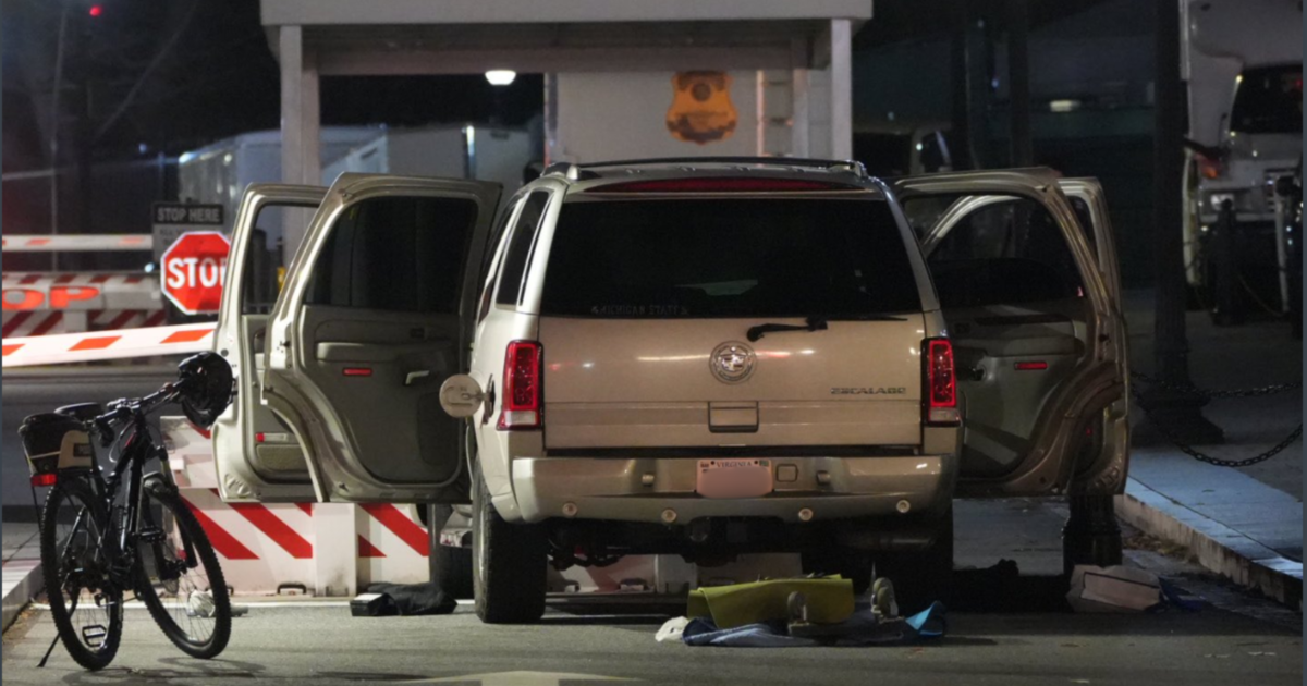 Vehicle crashes into White House gate, driver in custody