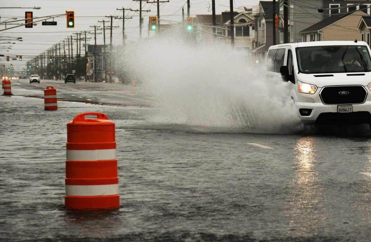Coastal Storm Causes Widespread Flooding and Rainfall Records in New Jersey