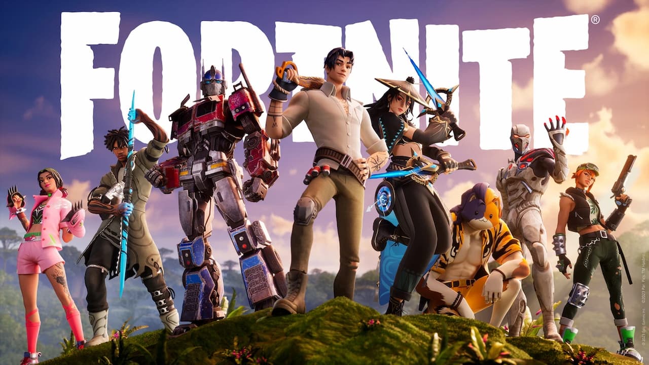 Featured image for "Fortnite v25.10 brings new weapons, cosmetics, and V-Buck challenges"