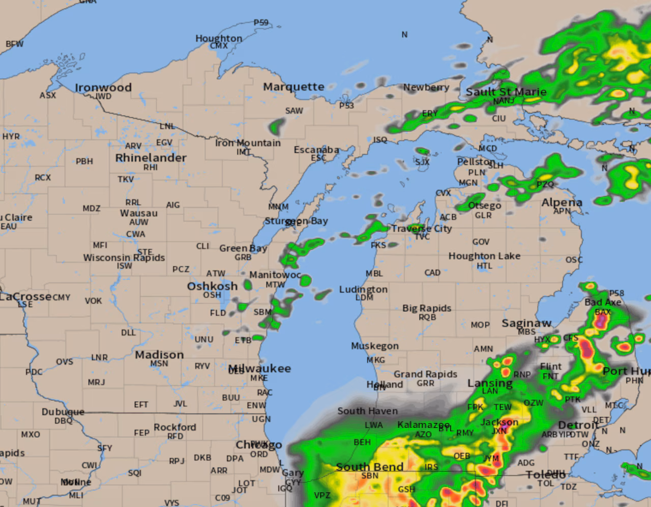 Featured image for Severe Weather Pattern Hits Heart of Great Lakes, Michigan