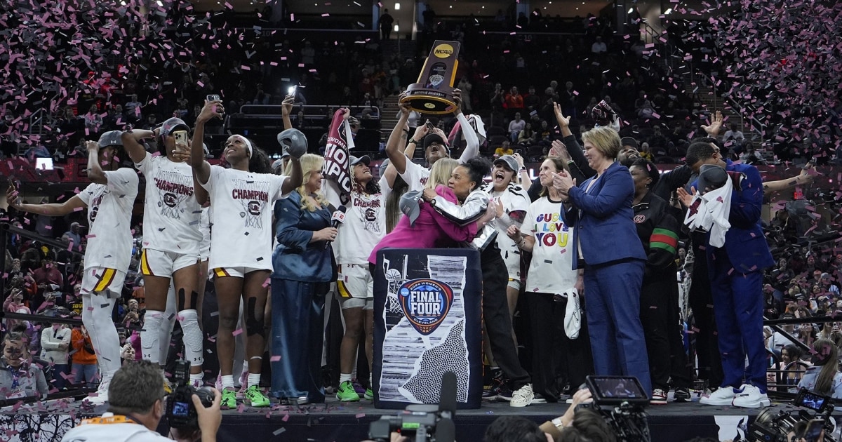 Featured image for "South Carolina's NCAA Victory and Caitlin Clark's College Farewell"