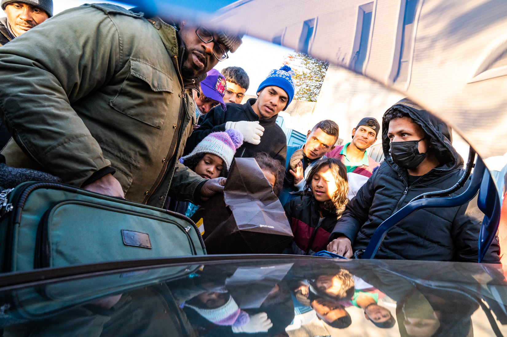 Migrants Face Freezing Conditions and Uncertain Future in US Cities